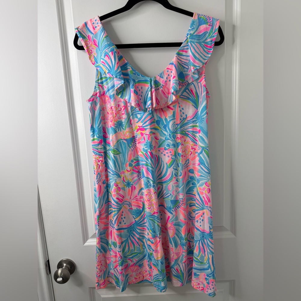LILLY PULITZER Alessa Swing Dress In Multi
Tropical Punch Sz Medium - Picture 5 of 11